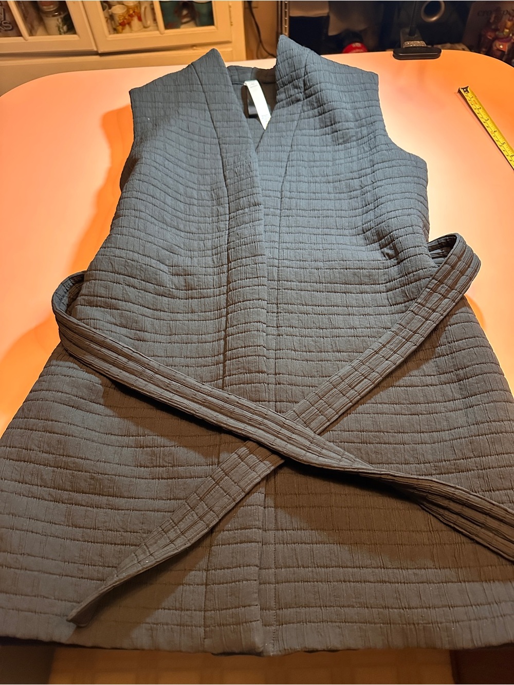 Lululemon Serene Travels Quilted Wrap Vest in Black